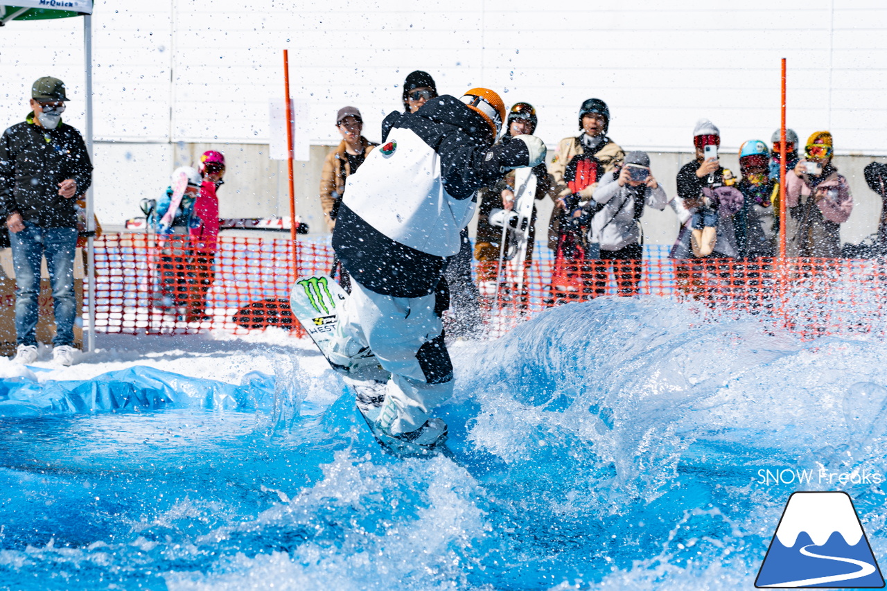 富良野スキー場｜春は楽しいイベントが盛りだくさん！世界で活躍するアスリートと一緒に『Snow Action 2023』＆ 第10回池渡り『Pond Skimming』レポート♪